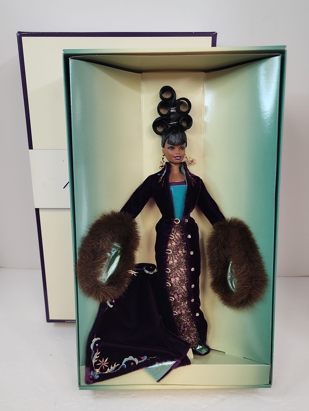 Byron Lars Plum Royale Barbie Doll Runway Collection Limited Edition Mattel 1999